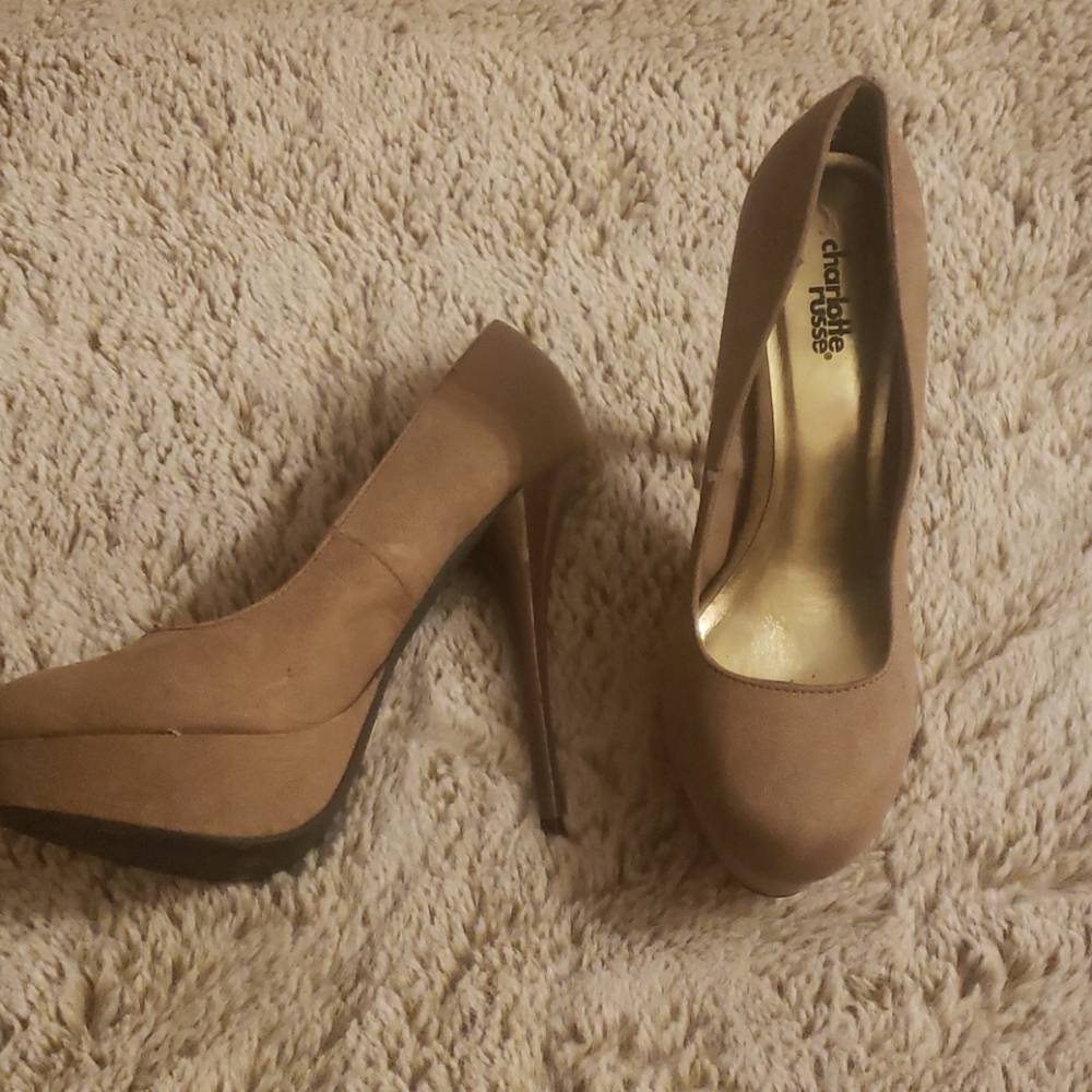 Charlotte Russe Tan Pumps